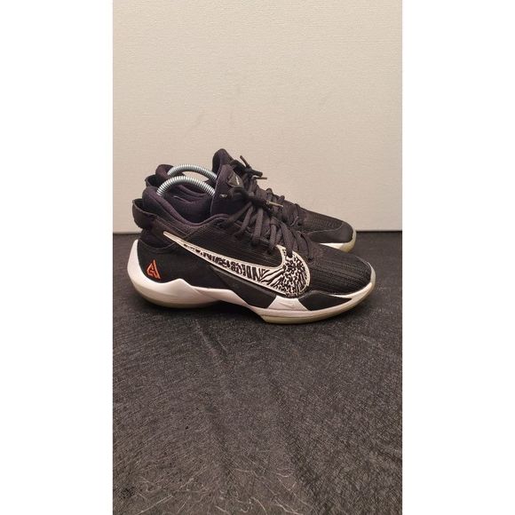 Nike Other - Nike Zoom Freak 2 Basketball Shoes Black White Youth Size 5